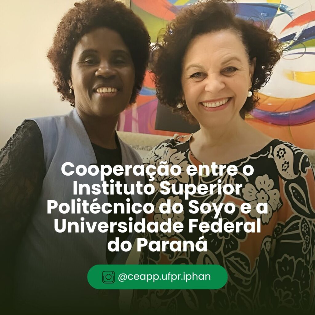 Cooperação entre o Instituto Superior Politécnico do Soyo e a Universidade Federal do Paraná