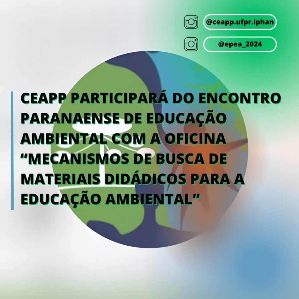 CEAPP no XVIII Encontro Paranaense de Educação Ambiental